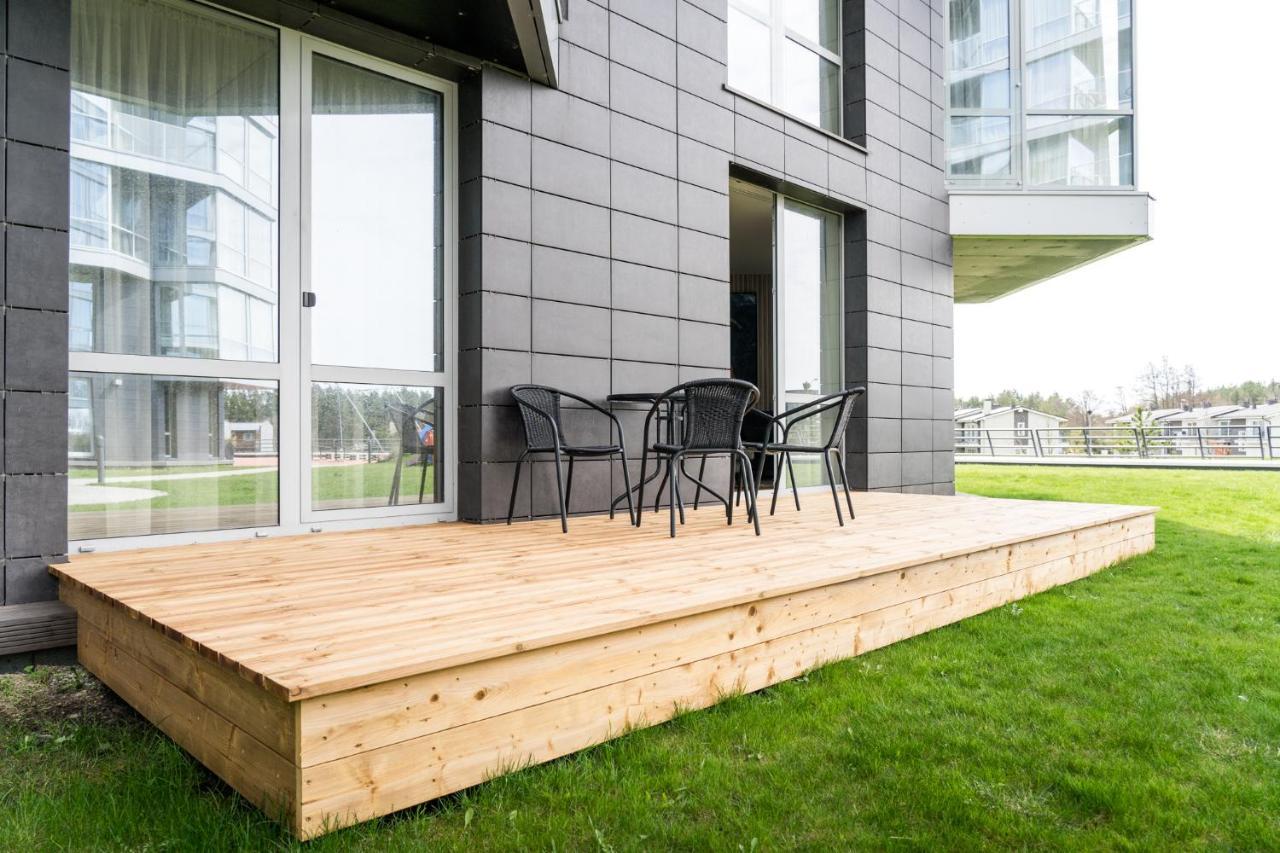 Simsim Apartamentai Šventoji المظهر الخارجي الصورة