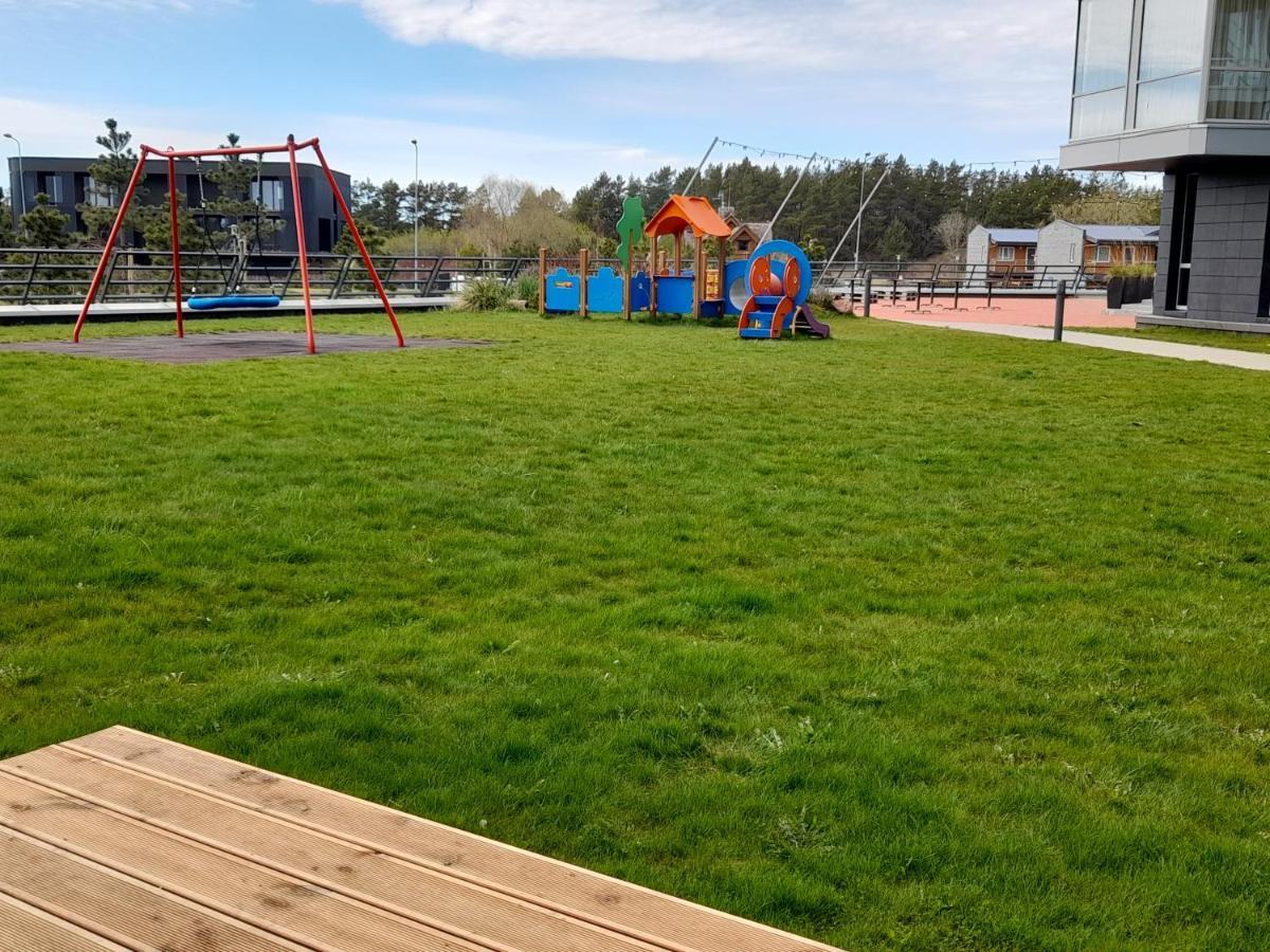 Simsim Apartamentai Šventoji المظهر الخارجي الصورة